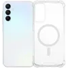 Phonesta Shockproof MagSafe Back Cover Hülle für Samsung Galaxy A15 4G/5G - Transparent