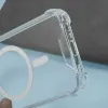 Phonesta Shockproof MagSafe Back Cover Hülle für Samsung Galaxy A15 4G/5G - Transparent 6