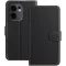 Phonesta Smooth Skin Book Wallet Klapphülle für Oppo Reno13 F 4G/5G / Reno13 FS 5G - Schwarz