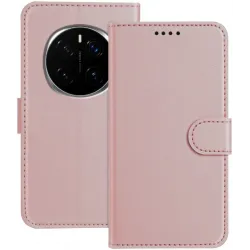 Phonesta Smooth Skin Book Wallet Klapphülle für HONOR Magic7 Pro - Roségold