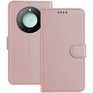 Phonesta Smooth Skin Book Wallet Klapphülle für HONOR X9c Smart - Roségold