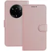 Phonesta Smooth Skin Book Wallet Klapphülle für Realme 14 Pro - Roségold