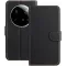 Phonesta Smooth Skin Book Wallet Klapphülle für Xiaomi 15 Ultra - Schwarz