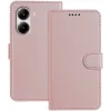 Phonesta Smooth Skin Book Wallet Klapphülle für Xiaomi Poco X7 Pro - Roségold