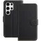 Phonesta Smooth Skin Book Wallet Klapphülle für Samsung Galaxy S25 Ultra - Schwarz