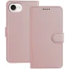 Phonesta Smooth Skin Book Wallet Klapphülle für Apple iPhone 17e/16e - Roségold