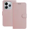 Phonesta Smooth Skin Book Wallet Klapphülle für Xiaomi Redmi Note 14 4G 164.8mm - Roségold