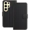 Phonesta Smooth Skin Book Wallet Klapphülle für Samsung Galaxy S24 Ultra - Schwarz