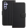Phonesta Smooth Skin Book Wallet Klapphülle für Samsung Galaxy A55 - Schwarz