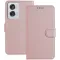 Phonesta Smooth Skin Book Wallet Klapphülle für Motorola Moto G85/Edge 50 Fusion - Roségold