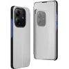 Phonesta Smart Mirror View Book Klapphülle für Xiaomi Redmi Note 14 4G 164.8mm - Silber 0