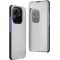 Phonesta Smart Mirror View Book Klapphülle für Xiaomi Redmi Note 14 4G 164.8mm - Silber
