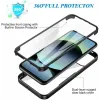Phonesta Slim Protect 360 Vollschutzhülle Displayschutzfolie für Xiaomi Redmi Note 14 4G - Rosa 2