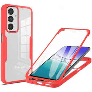 Phonesta Slim Protect 360 Vollschutzhülle Displayschutzfolie für Samsung Galaxy A16 - Rot