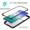 Phonesta Slim Protect 360 Vollschutzhülle Displayschutzfolie für Samsung Galaxy A16 - Rot 3