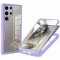 Phonesta Slim Protect 360 Vollschutzhülle Displayschutzfolie für Samsung Galaxy S25 Ultra - Lila