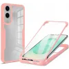 Phonesta Slim Protect 360 Vollschutzhülle Displayschutzfolie für Samsung Galaxy S25 Edge - Rosa