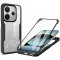 Phonesta Slim Protect 360 Vollschutzhülle Displayschutzfolie für Xiaomi Redmi Note 14 5G - Schwarz