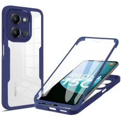 Phonesta Slim Protect 360 Vollschutzhülle Displayschutzfolie für Xiaomi Redmi 15C / Xiaomi Poco C85 - Blau