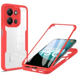 Phonesta Slim Protect 360 Vollschutzhülle Displayschutzfolie für Xiaomi Redmi 15C / Xiaomi Poco C85 - Rot