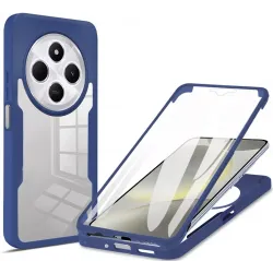 Phonesta Slim Protect 360 Vollschutzhülle Displayschutzfolie für Xiaomi Redmi 14C / Xiaomi Poco C75 - Blau