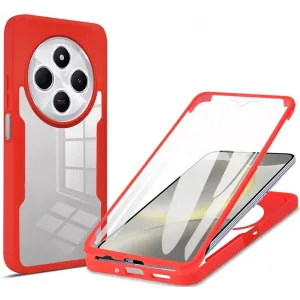 Phonesta Slim Protect 360 Vollschutzhülle Displayschutzfolie für Xiaomi Redmi 14C / Xiaomi Poco C75 - Rot