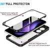Phonesta Slim Protect 360 Vollschutzhülle Displayschutzfolie für Oppo Reno13 F 4G/5G / Reno13 FS 5G - Rosa 2