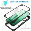 Phonesta Slim Protect 360 Vollschutzhülle Displayschutzfolie für Oppo Reno14 F/FS - Blau 2