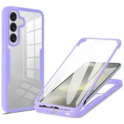 Phonesta Slim Protect 360 Vollschutzhülle Displayschutzfolie für Samsung Galaxy A36/A56 - Lila