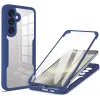 Phonesta Slim Protect 360 Vollschutzhülle Displayschutzfolie für Samsung Galaxy S25 Plus/S24 Plus - Blau