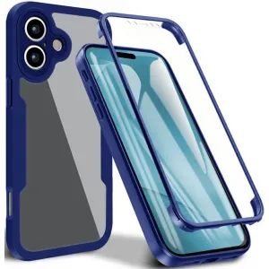Phonesta Slim Protect 360 Vollschutzhülle Displayschutzfolie für Apple iPhone 17 - Blau