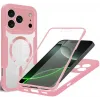 Phonesta Slim Protect 360 Vollschutzhülle Displayschutzfolie und MagSafe für Apple iPhone 17 Pro - Rosa