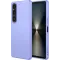 Phonesta Soft Silk Silikon Back Cover Hülle für Sony Xperia 1 VII - Lila