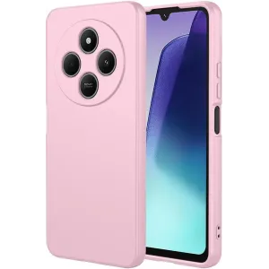 Phonesta Soft Silk Silikon Back Cover Hülle für Xiaomi Redmi 14C / Xiaomi Poco C75 - Rosa