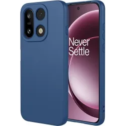 Phonesta Soft Silk Silikon Back Cover Hülle für OnePlus 15 - Dunkelblau