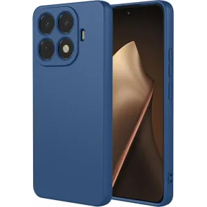 Phonesta Soft Silk Silikon Back Cover Hülle für Xiaomi 15T Pro - Dunkelblau