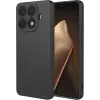 Phonesta Soft Silk Silikon Back Cover Hülle für Xiaomi 15T Pro - Schwarz