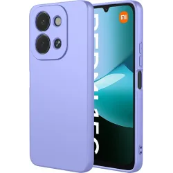 Phonesta Soft Silk Silikon Back Cover Hülle für Xiaomi Redmi 15C / Xiaomi Poco C85 - Lila