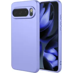 Phonesta Soft Silk Silikon Back Cover Hülle für Google Pixel 10 / 10 Pro - Lila