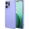 Phonesta Soft Silk Silikon Back Cover Hülle für Oppo Reno14 - Lila