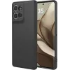Phonesta Soft Silk Silikon Back Cover Hülle für Motorola Edge 50 - Schwarz 0