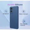 Phonesta Soft Silk Silikon Back Cover Hülle für Motorola Moto G05 / Moto E15 - Schwarz 1