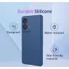 Phonesta Soft Silk Silikon Back Cover Hülle für Motorola Moto G35 - Dunkelgrün 1