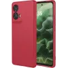 Phonesta Soft Silk Silikon Back Cover Hülle für Motorola Moto G35 - Rot 0