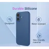Phonesta Soft Silk Silikon Back Cover Hülle für Motorola Moto G55 - Rot 5