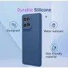 Phonesta Soft Silk Silikon Back Cover Hülle für Motorola Moto G75 - Dunkelgrün 1