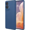 Phonesta Soft Silk Silikon Back Cover Hülle für Motorola Moto G85 - Dunkelblau 0