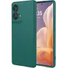 Phonesta Soft Silk Silikon Back Cover Hülle für Motorola Moto G85 - Dunkelgrün 0