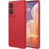 Phonesta Soft Silk Silikon Back Cover Hülle für Motorola Moto G85 - Rot 0