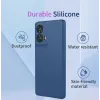 Phonesta Soft Silk Silikon Back Cover Hülle für Motorola Moto G85 - Rosa 1